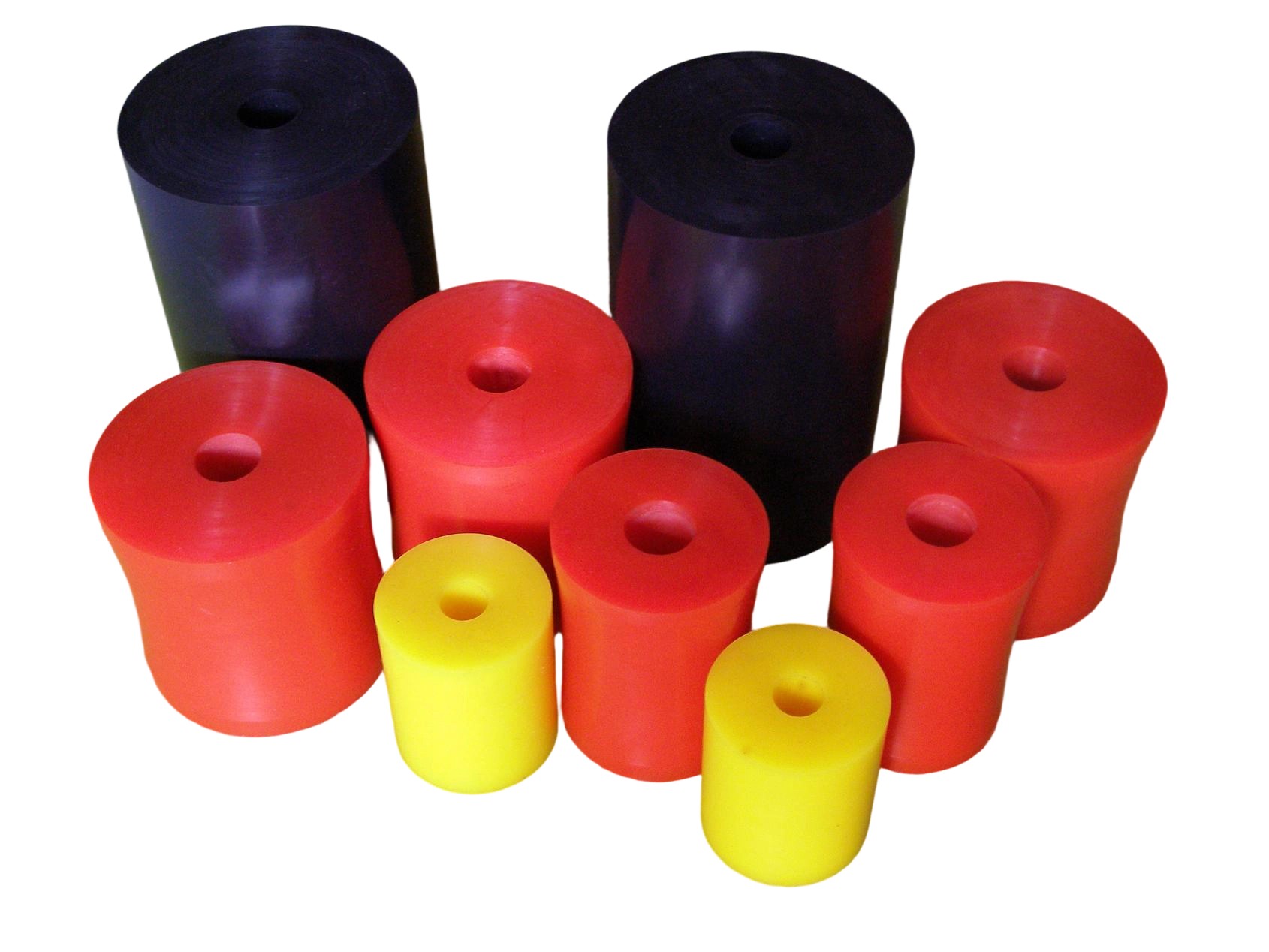 Polyurethane Chunks Urethane Die Springs | Custom Polyurethane Springs