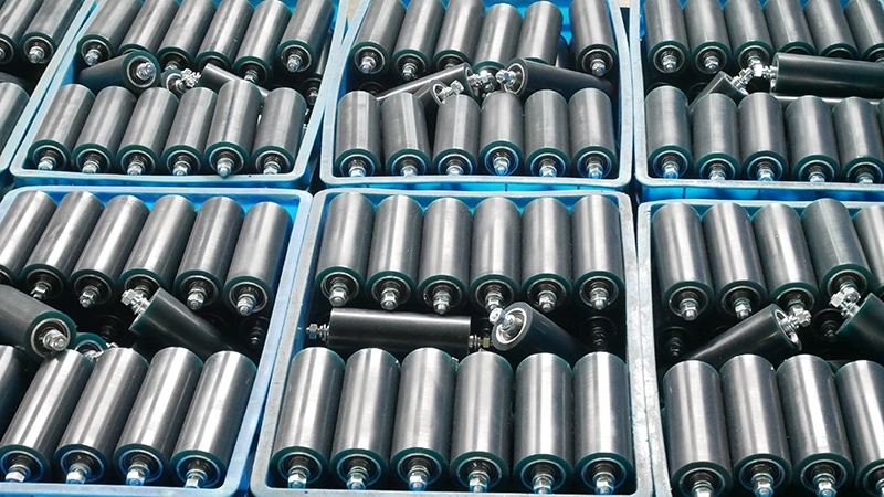 urethane-Conveyor-Rollers-With-Bearings