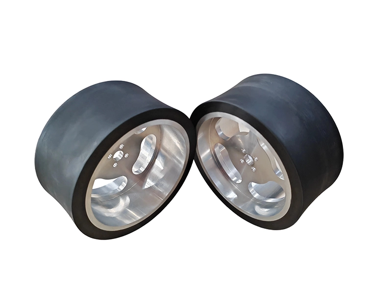 Custom-Aluminum-Core-PU-Drive-Wheels-for-AGVs