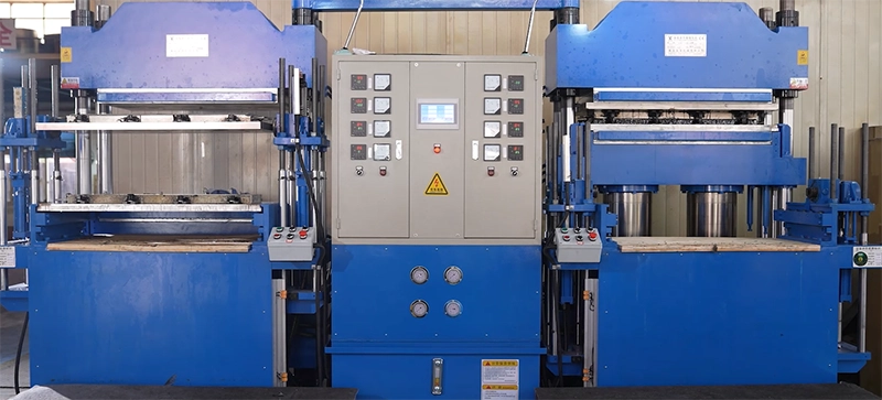 semi-automatic-compression-molding-machine-for-custom-polyurethane-parts